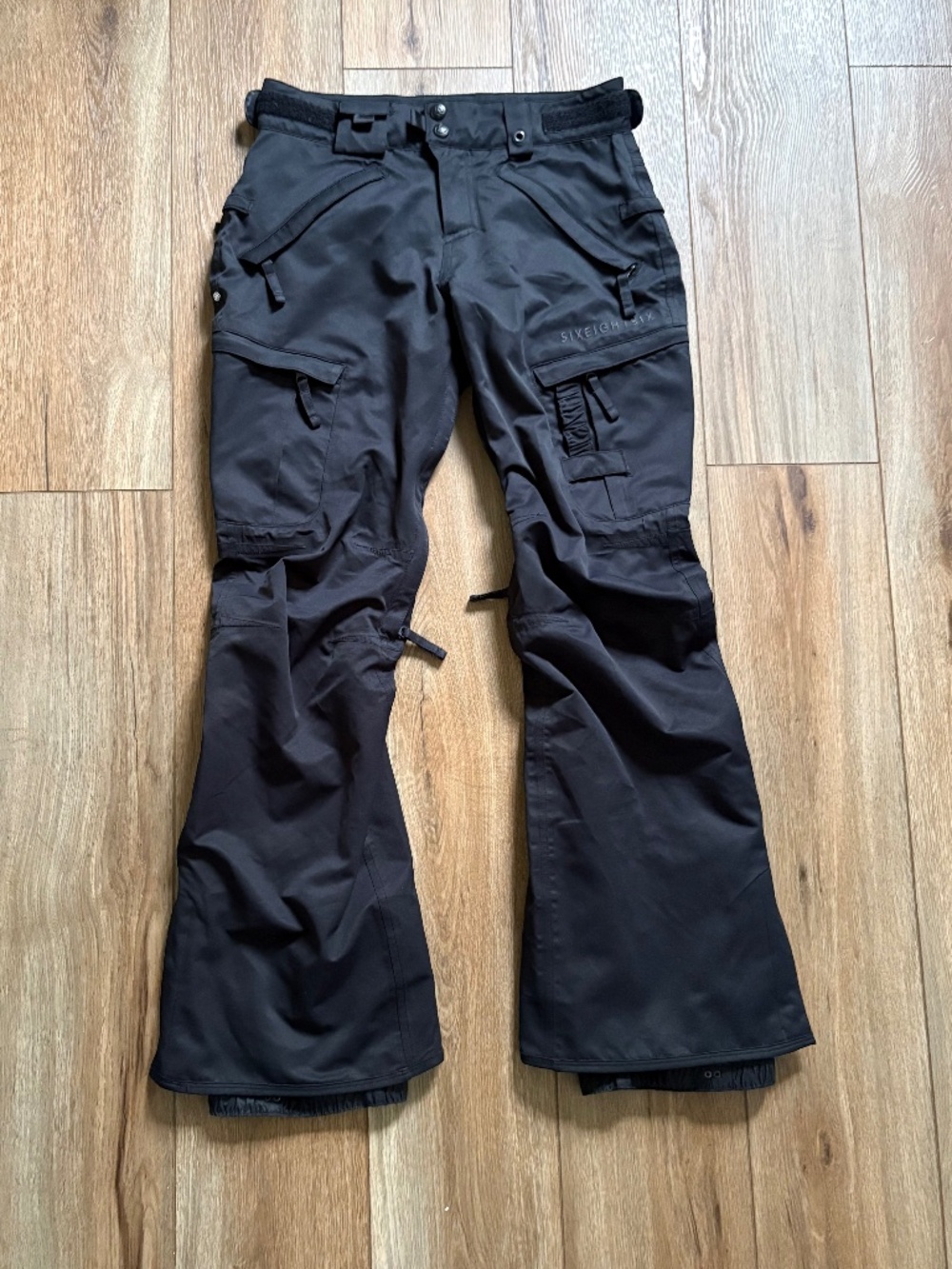 686 Authentic SMARTY Cargo Snow Pants Black Style# L5N403 Women’s XS